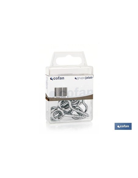 Hembrilla cerrada 19x60, blíster 6 uds.