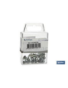 Blíster de 15 uds. Tornillo roscachapa 42x32 din 7982 2