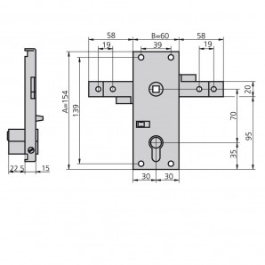 Cerradura Cvl 11b   Puertas Basculantes 2