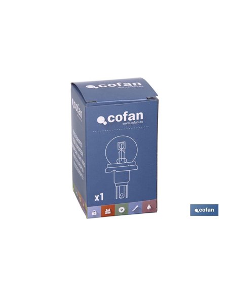 Lámpara cofan f.euro (p45t asy) 12v 40v/45w