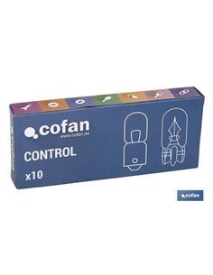 Lámpara cofan control t4w (ba9s) 12v 2