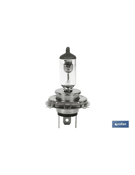 Lámpara halógena cofan h4 (p43t) 24v 75/70w