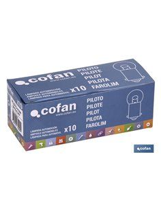 Lámpara cofan piloto r10w (ba15s) 24v 2