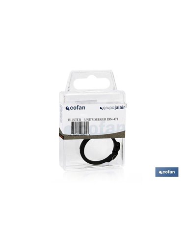 Anillos Seeger DIN 471 para Ejes Exteriores - Blíster 10 uds. A14x10