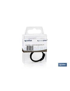 Anillos Seeger DIN 471 para Ejes Exteriores - Blíster 10 uds. A19x12 2