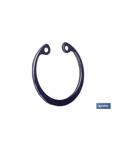 Blíster de 5 uds. Din-472 j-28x12 - anillos seeger din 472 para agujeros interiores