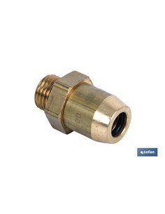 Conector raufoss tubo 3/8-rosca 12x1,5