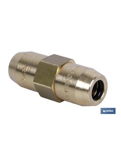 Conector Tubo Duplo R 10x1,25