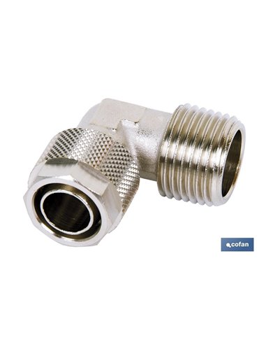 Codo conico macho t-4/2,7 r-1/8