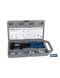 Kit rebitador com rebites 2