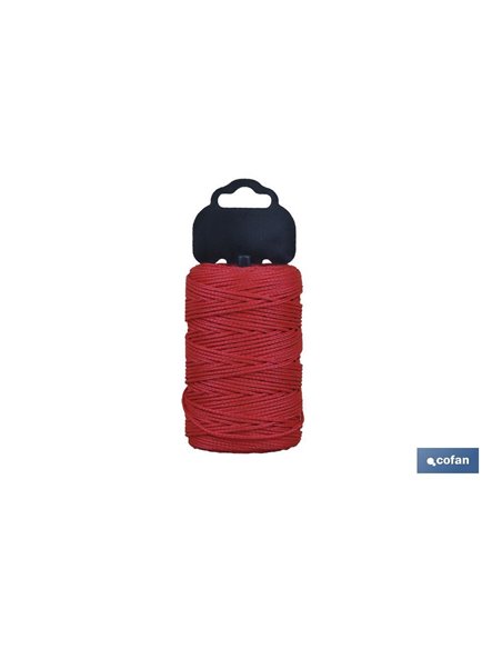 Braid Blister Poli/8842 1,5mm 100 Mts Vermelho