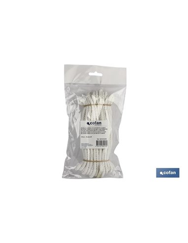 Madeja Cuerda Nylon Mate 4 Cabos 6mm 10m