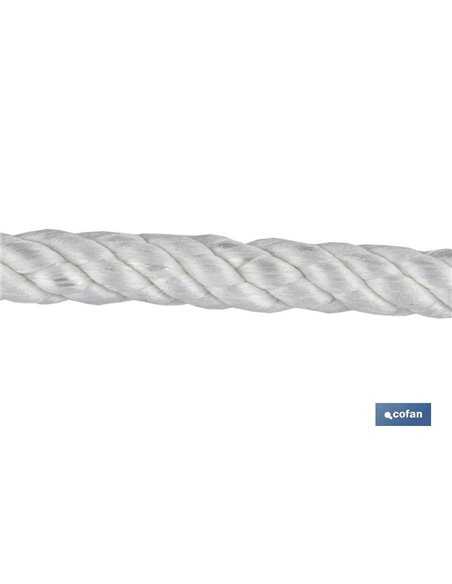 Madeja Cuerda Nylon Mate 4 Cabos 10mm 10m