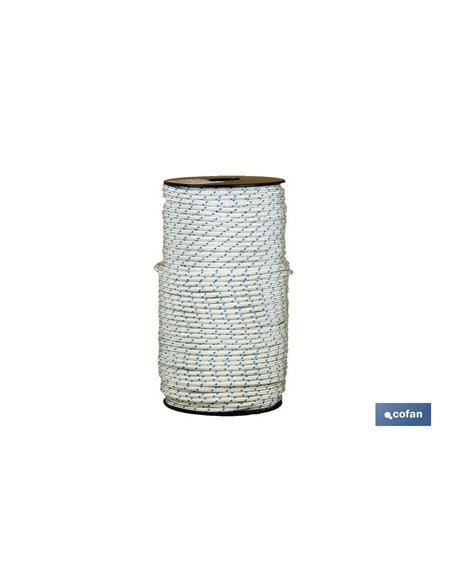 Carrete Cuerda Esp. Arranque 4 Mm 100 Mts blanco