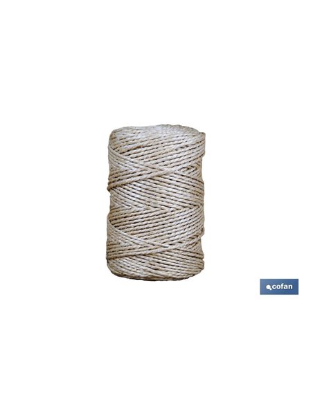 Bobina Sisal Pita 3 Cabos 750 Grs Natural