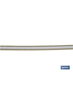 Cuerda Elastica(Latex 1ª) 6 Mm 200 Mts blanco 2
