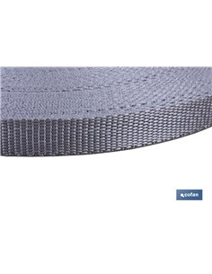 Rollo Cinta Persiana  14mm X 50 M. Gris 2
