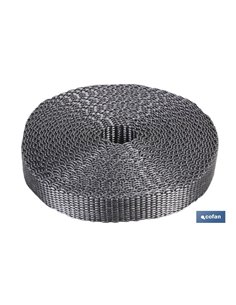 Mini Fita Cega Blister 14mm x 5 M. (Cinza)