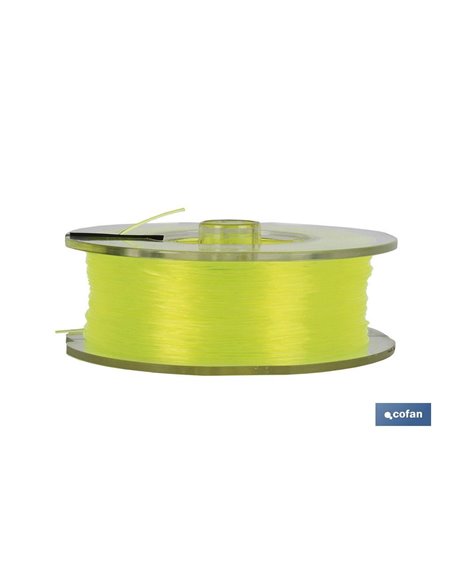 Blister Hilo De Sedal 0.9 Mm 100 Mts Amarillo