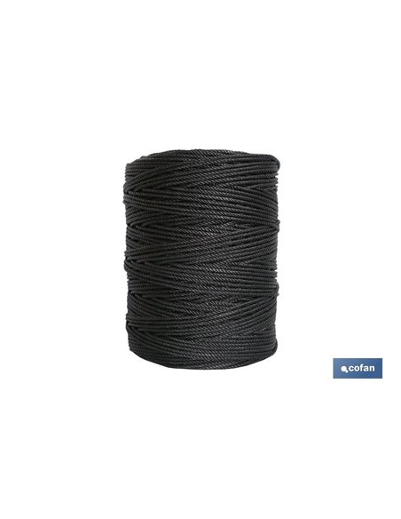 Rolo 500 Mts. Corda Plástica 5mm (Telefone Mod.)