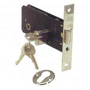 Fechadura Lince 5557 Inox / 70 mm.