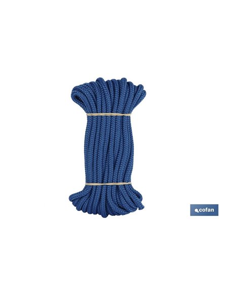 Corda Poli Trançada Meada 10mm 10m Verde