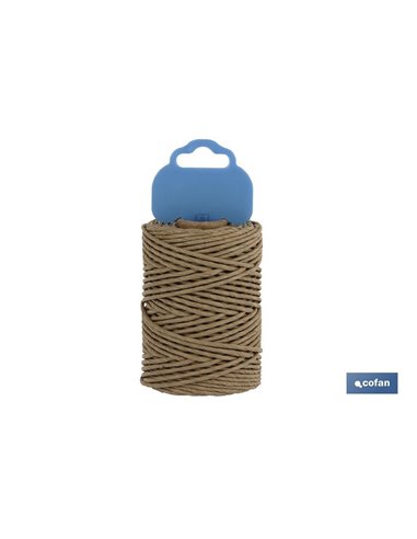 Bobina Cuerda Papel 2mm 50m