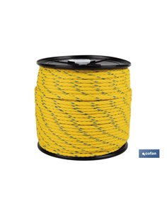 Carrete Cuerda Náutica Multiusos 12 Mm 100 M Amarillo/Azul