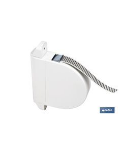 Recogedor Abatible Persiana Blanco 6mx18 Mm 2