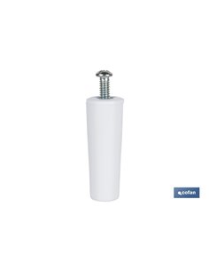 Rolha Cega 60 mm Branco Com Parafuso M-6