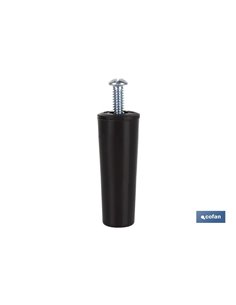 Tope Persiana 60 Mm Marrón Con Tornillo M-6