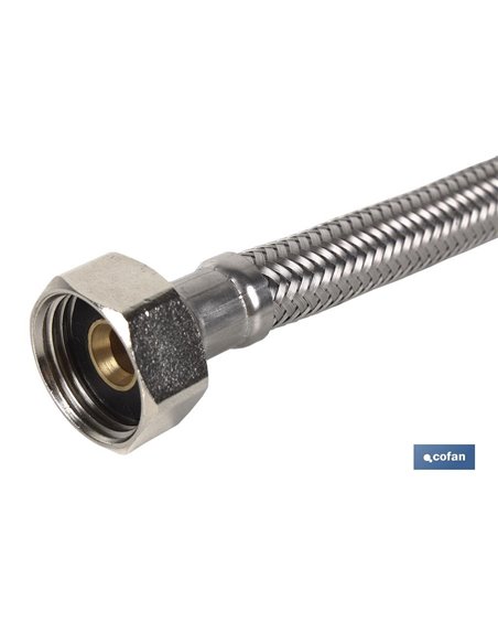Conexión Flexible Inox H3/8- H3/8 20 Cm.