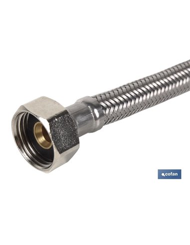Conexión Flexible Inox H3/8- H3/8 30 Cm.