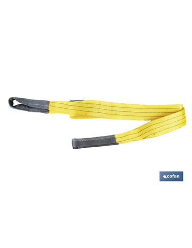 Estilingue Plano de Poliéster 2000kg x 4m
