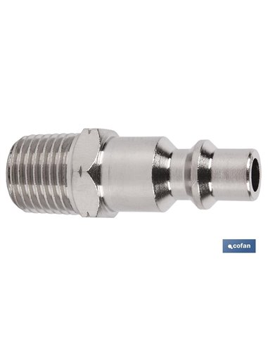 Conector Aire Rosca Macho 3/8