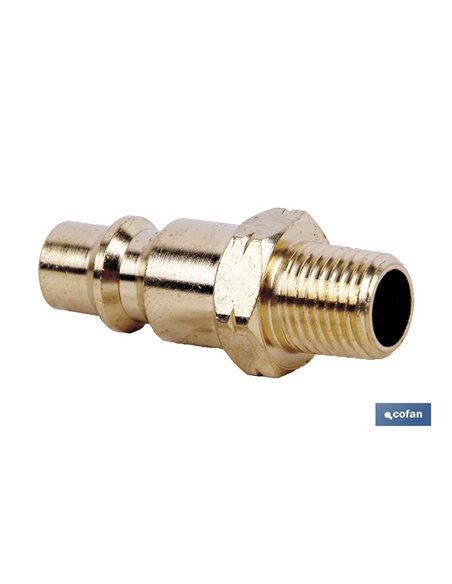 Conector Aire Macho 3/8 Gran Caudal