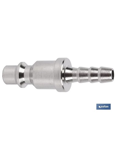 Conector Aire Con Espiga Tubo 10 Mm