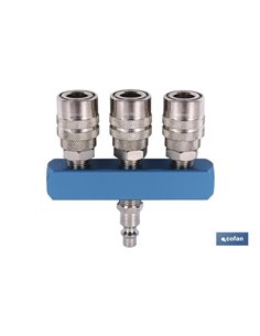 Enchufe Rapido Con 3 Salidas