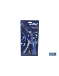 Pistola Soplar Plastico Larga 110mm. 2