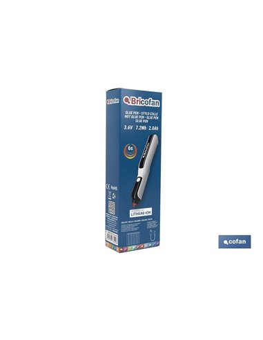 Cofan Glue Pen 3,6v 2ah Ø7 Mm