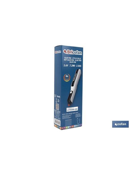Cofan Glue Pen 3,6v 2ah Ø7 Mm