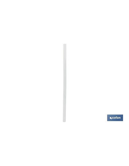 Cola Termofusible Transparente Barras Ø7 X 185 Mm  20 Uds