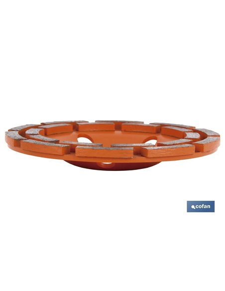 Corona Doble Pista Mamposteria 180mm - H22,2