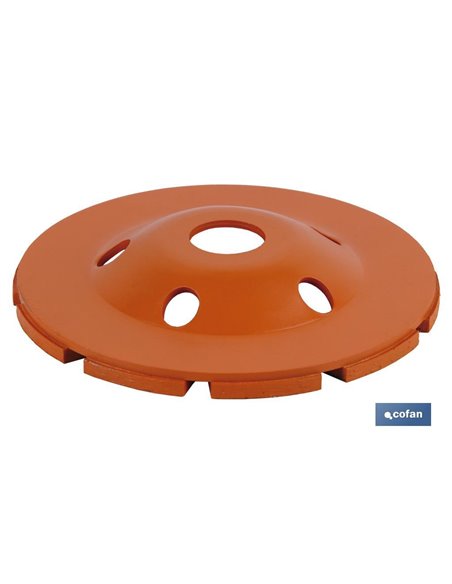 Corona Doble Pista Mamposteria 180mm - H22,2