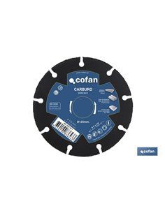 Disco Especial de Metal Duro para Materiais Macios Ø125x1 mm 2