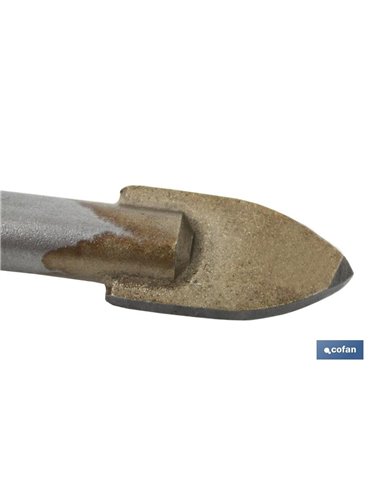 Broca Ojival Para Vidrio, Cerámica Y Gres 6mm