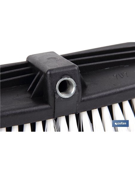 Cepillo Lavacoches Pvc Profesional con Canal Agua.