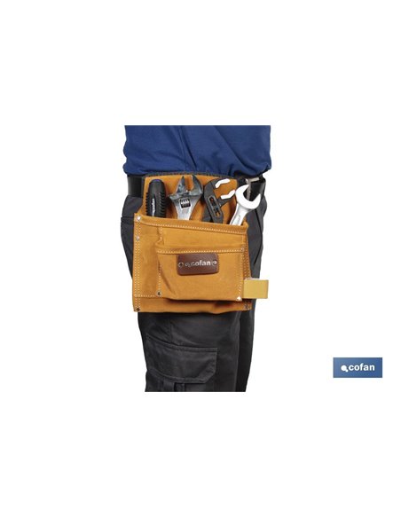 Bolsa de ferramentas (6 bolsos)