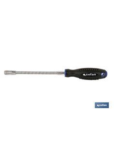 Chave de fenda flexível fêmea de 7mm.