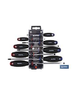 Display Destornilladores Plano-Phillips 8 Pcs.